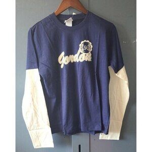 CHASE NASCAR WOMEN'S LAYERED LONG SLEEVE Gordon 24 TEE SHIRT BLUE LARGE …